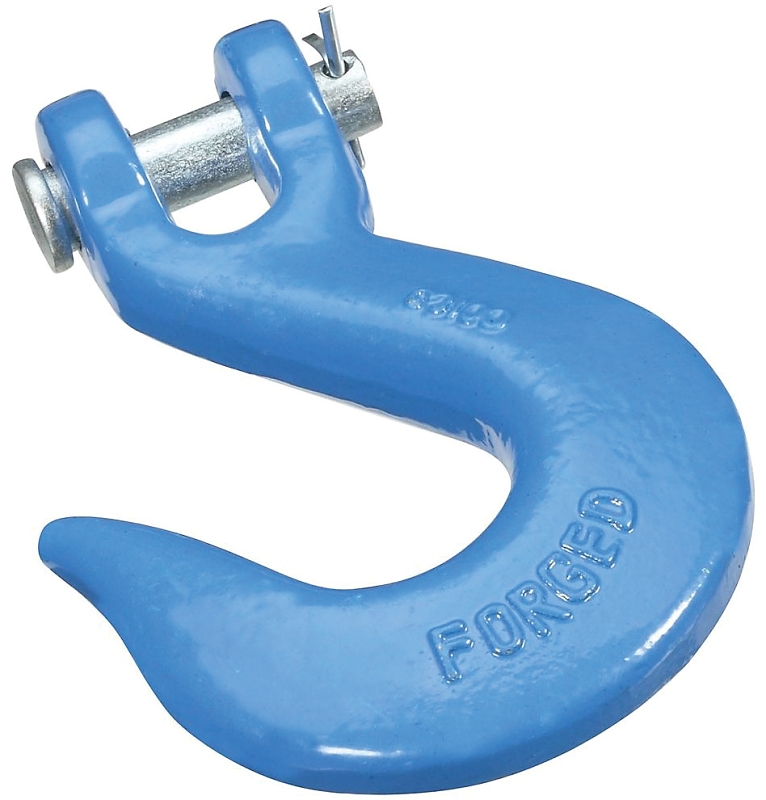 National Hardware 3242BC Series N177-279 Clevis Slip Hook, 3/8 in, 5400 lb Working Load, 43 Grade, Steel