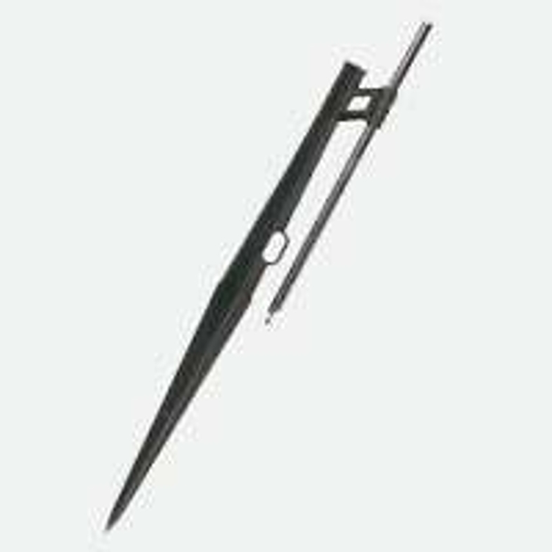 Raindrip 384ROUB Sprinkler Stake, 13 in L, 1/4 in Connection, Barbed, Polyethylene/Polypropylene