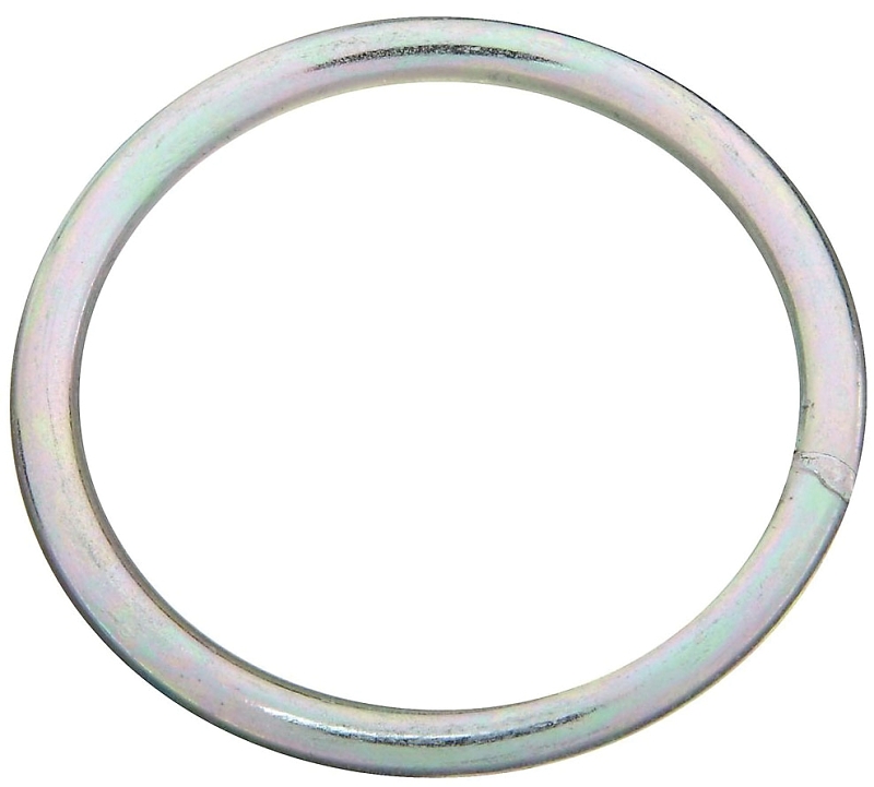 National Hardware 3155BC Series N223-164 Welded Ring, 300 lb Working Load, 2-1/2 in ID Dia Ring, #2 Chain, Steel
