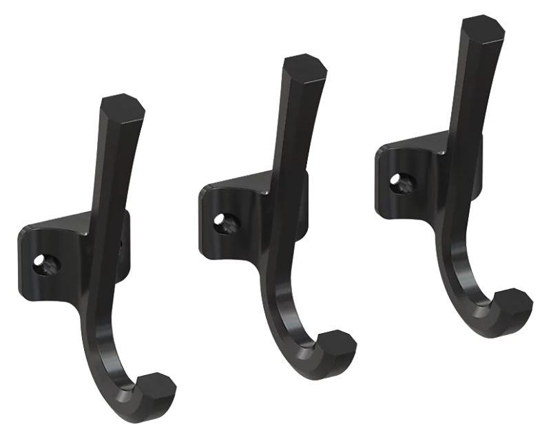 National Hardware N900-008 Entryway Refresh Hardware Kit, Aluminum, Matte, 60 lb