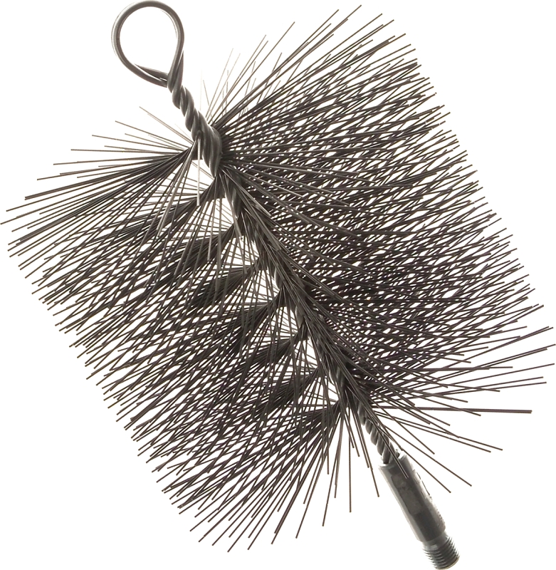 Imperial Premium Series BR0209 Chimney Brush, 7 in Dia Brush, Steel Trim