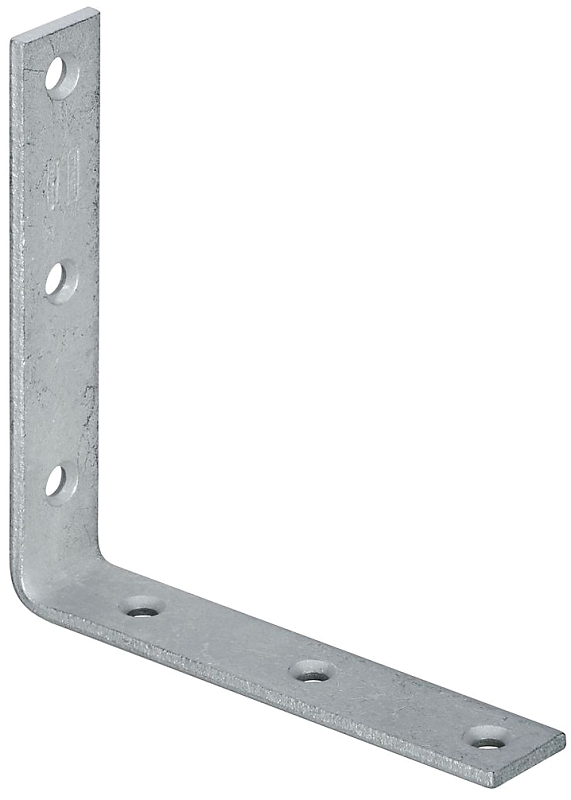 National Hardware 115BC Series N220-228 Corner Brace, 6 in L, 1-1/8 in W, 5.97 in H, Steel, Galvanized