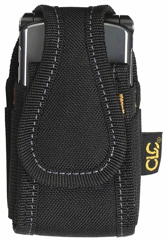 CLC H5124 Cell Phone Holder, 1-Pocket, Polyester, Black, Pack of 12