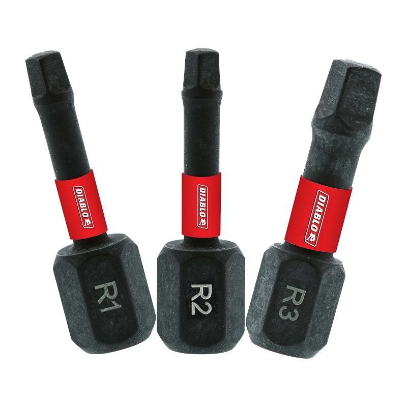 Diablo DSQV1-S3 Assorted Insert Drive Bit Set, 3-Piece