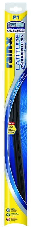 RainX Latitude 507927825079278 Winter Wiper Blade 21 in Curved Blade Rubber