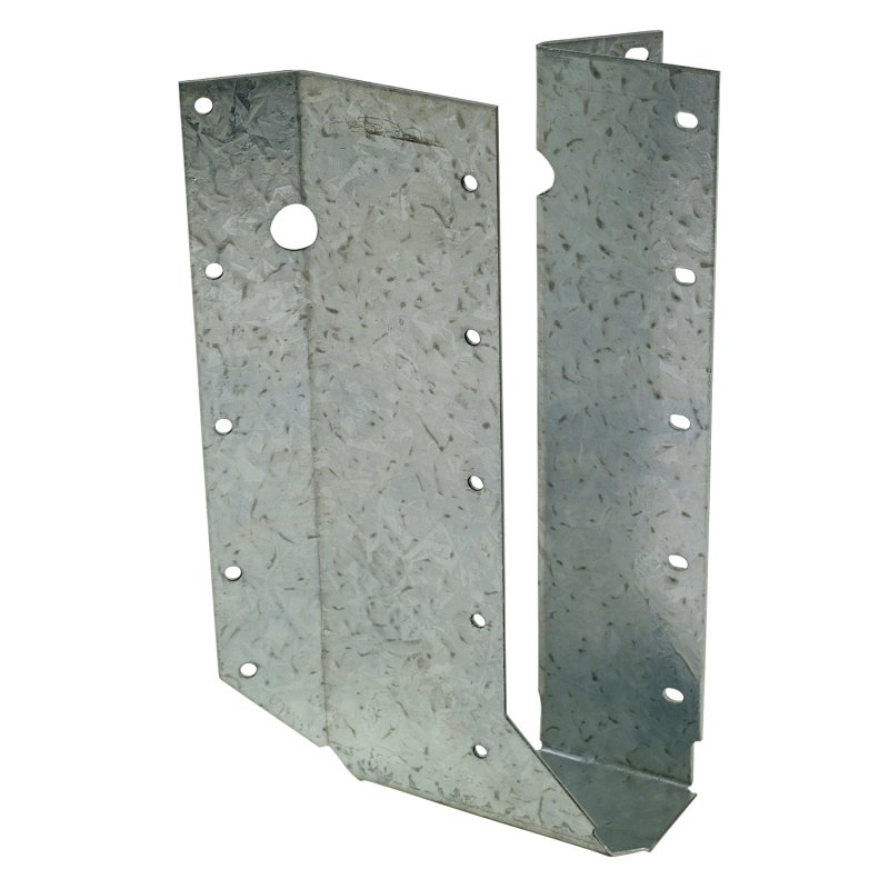Simpson Strong-Tie SUR Series SUR210Z Hanger, 8-3/16 in H, 2 in D, 1-9/16 in W, Steel, ZMAX, Face Mounting, Pack of 10