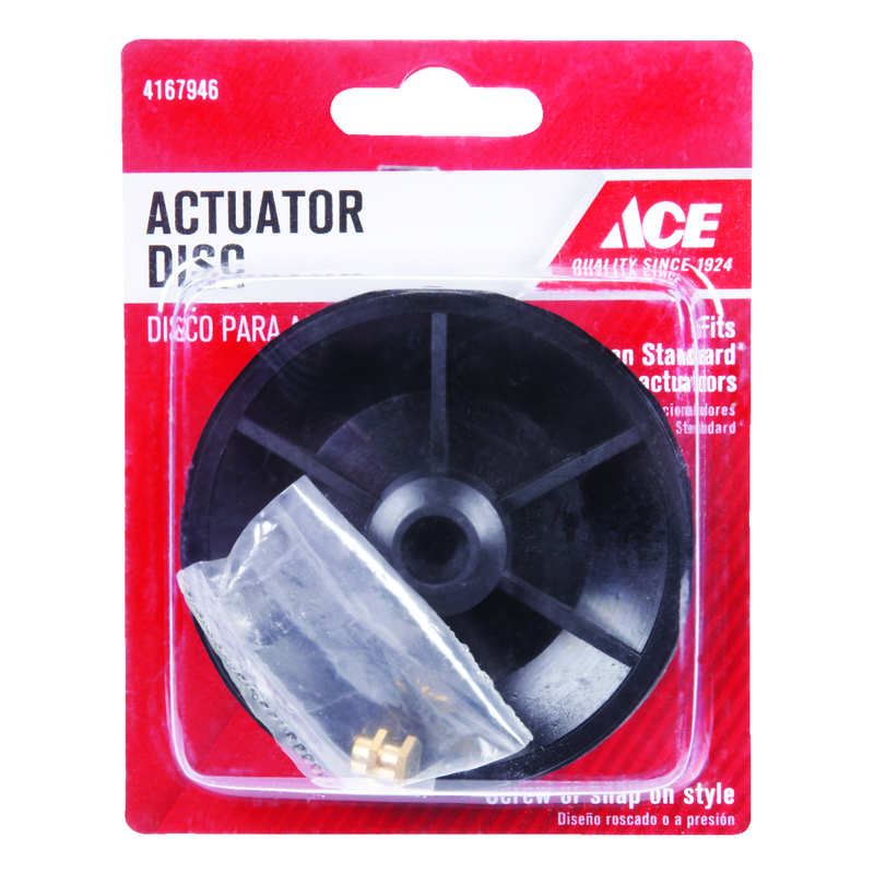 Ace Actuator Disc for Toilet Flush Valve Black Brass For American Standard