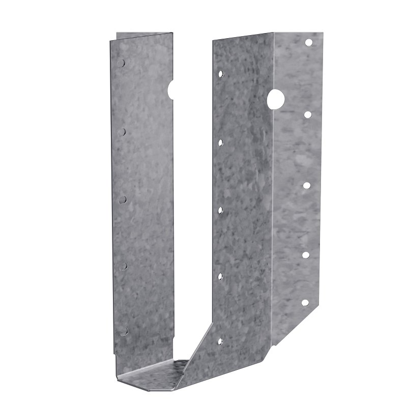 Simpson Strong-Tie SUL Series SUL210Z Hanger, 8-1/8 in H, 2 in D, 1-9/16 in W, Steel, ZMAX, Face Mounting, Pack of 10