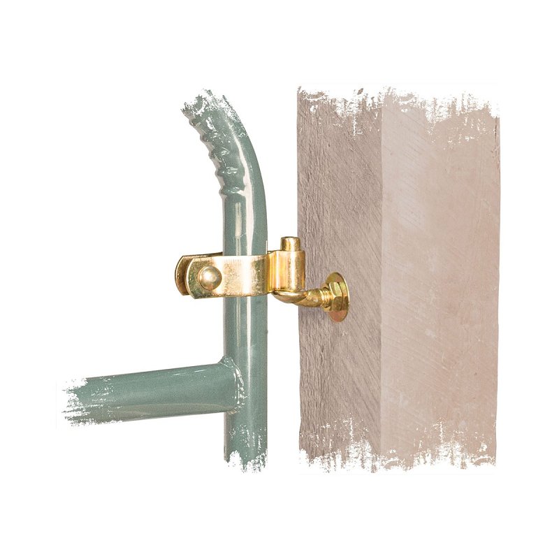 Koch 4076323 Gate Hinge, Powder-Coated