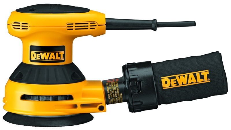 DEWALT DWE6420/D26450 Random Orbit Sander, 3 A, 5 in Pad/Disc, PSA Pad/Disc, 12,000 opm Load, On-Off Switch Throttle