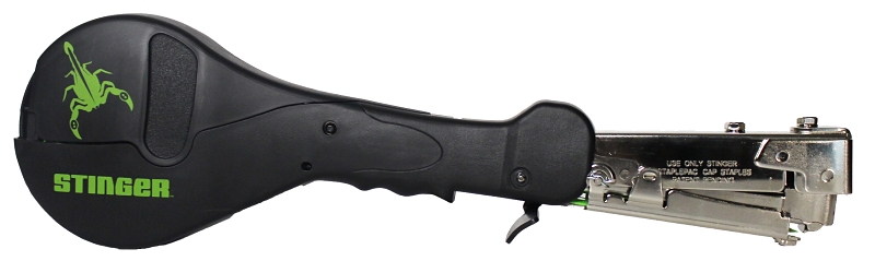 Stinger 136400 Cap Hammer, 168 Magazine, A11 Staple, 3/8 in W Crown, 3/8 in L Leg, Galvanized Steel Wire Staple