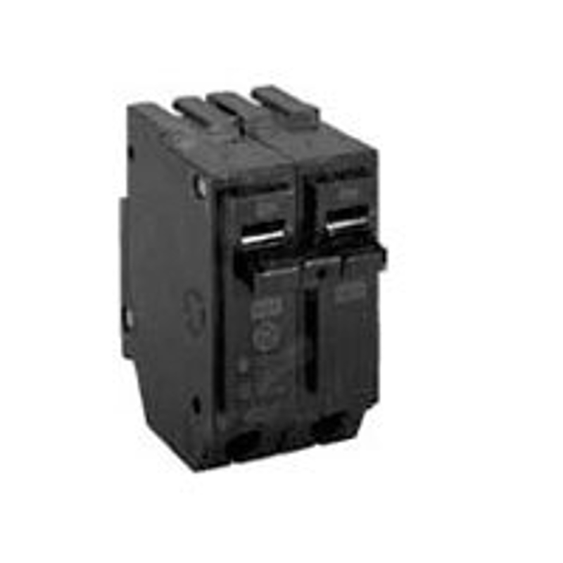 GE Industrial Solutions THQL2180 Feeder Circuit Breaker, Type THQL, 80 A, 2-Pole, 120/240 V, Non-Interchangeable Trip