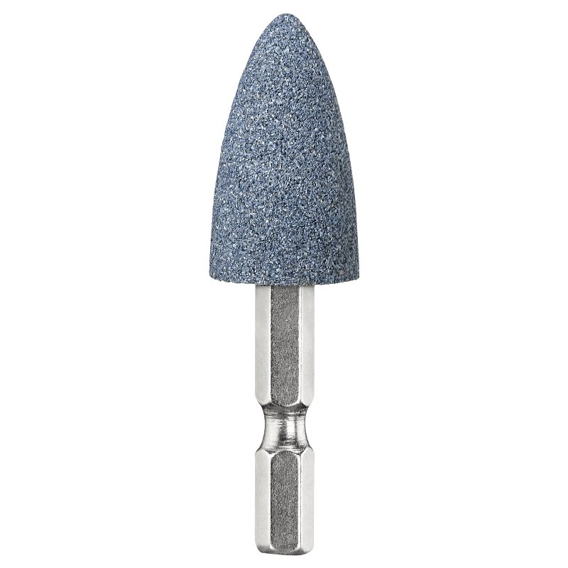 DEWALT DWA4974 Pointed Grinding Stone, 3/4 in Dia, 1/4 in Arbor/Shank, Medium, Aluminum Oxide Abrasive