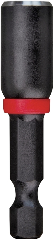 Milwaukee SHOCKWAVE 49-66-4502 Impact-Duty Magnetic Nut Driver, 1/4 in Drive, 1-7/8 in L, 1 in L Shank, Hex Shank