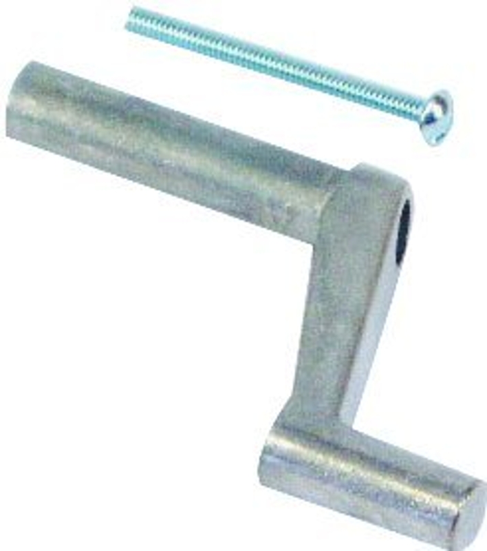 US Hardware WP-8884C Window Crank with Bolt, Zinc, Mill