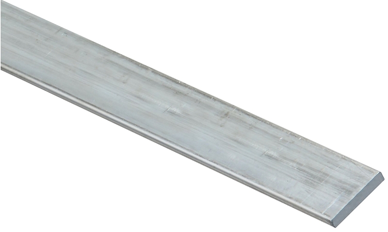 National Hardware 4200BC Series N247-031 Rectangular Bar, 3/4 in W, 48 in L, 1/8 in Thick, Aluminum, Mill