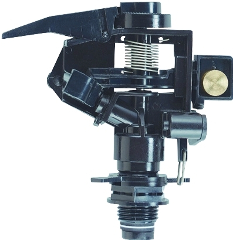 Orbit 55024 Impact Sprinkler, 1/2 in Connection, Male, 20 to 40 ft, Full-Circle, Part-Circle, Impact Nozzle, Plastic