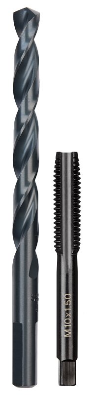 Milwaukee 49-57-5554 Drill and Tap Bit, 2-Piece, HCS, Black Oxide