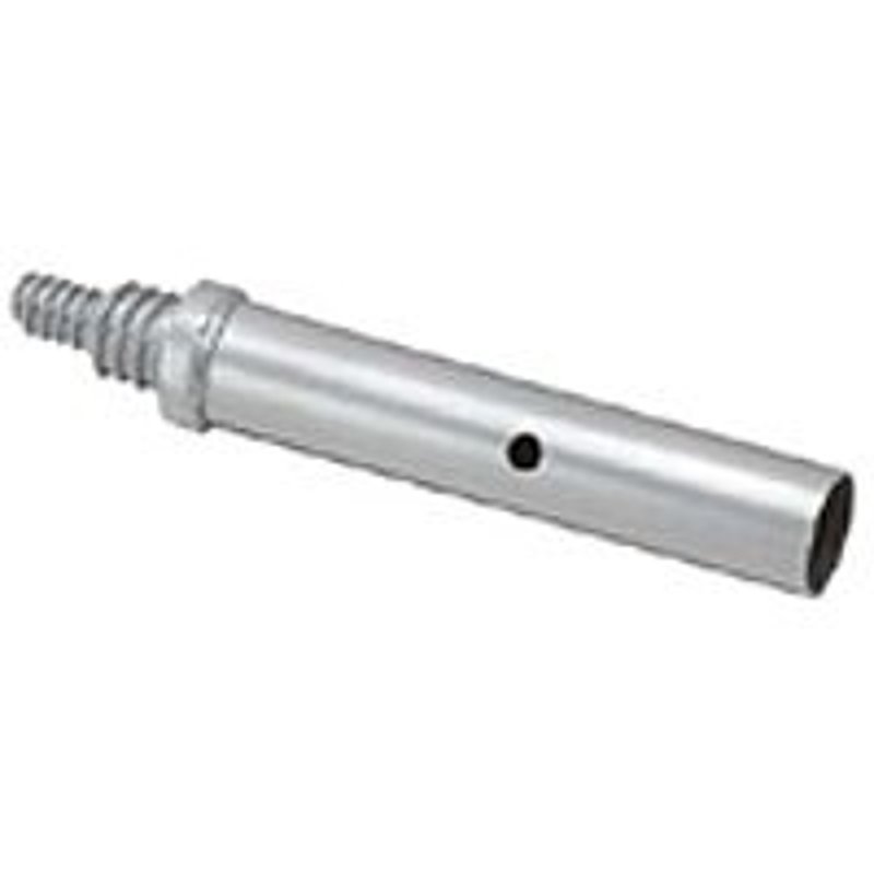 Marshalltown BF8 Pushbutton Adapter, 1-3/8 in, Male Threaded, Aluminum
