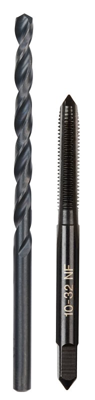 Milwaukee 49-57-5527 Drill and Tap Bit, 2-Piece, HCS, Black Oxide