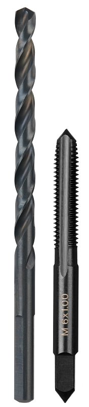 Milwaukee 49-57-5536 Drill and Tap Bit, 2-Piece, HCS, Black Oxide