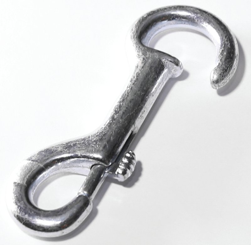 Baron 240 Chain Snap, 100 lb Working Load, Iron, Electro-Galvanized