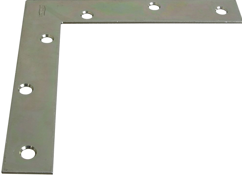 National Hardware SP117BC Series N204-990 Corner Brace, 6 in L, 1 in W, Steel, Zinc-Plated, 0.08 in Thick Material, Pack of 20
