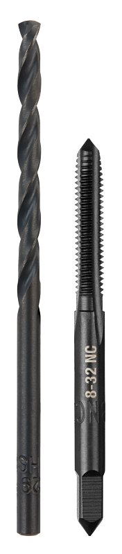 Milwaukee 49-57-5521 Drill and Tap Bit, 2-Piece, HCS, Black Oxide