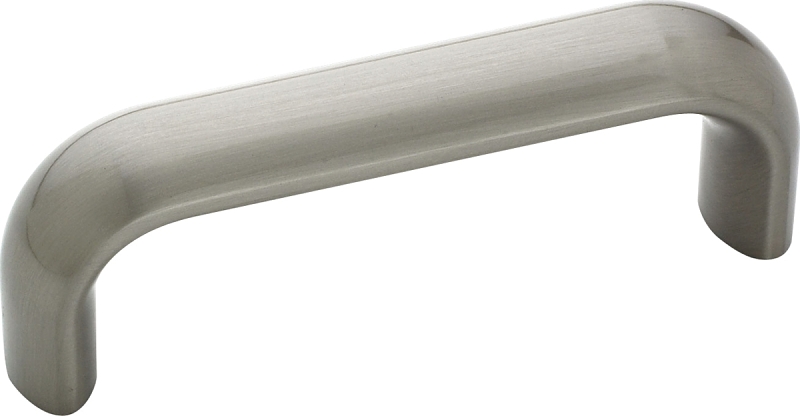 Amerock Everyday Heritage Series BP53009G10 Drawer Pull, 3-3/8 in L Handle, 1-3/16 in Projection, Zinc, Satin Nickel