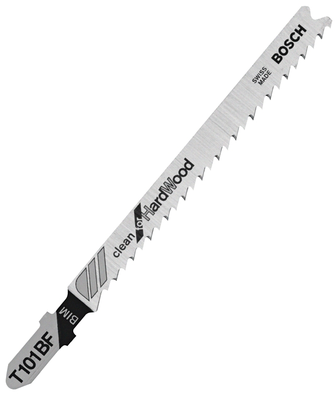 Bosch T101BF Jig Saw Blade, 4 in L, 10 TPI