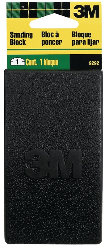3M 9292 Sanding Block, 5 in L, 2-3/4 in W