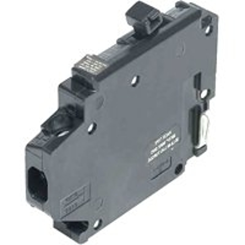Challenger A130L Circuit Breaker, Type A, Type TBA, 30 A, 1-Pole, 120/240 V, Standard Trip, Plug Mounting, Black