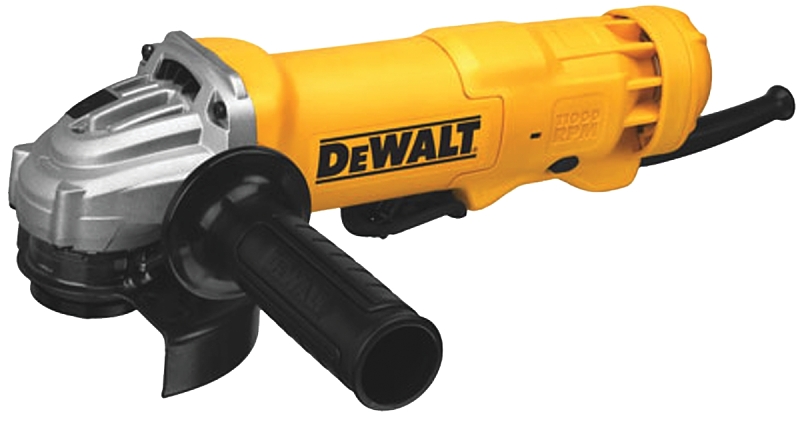 DEWALT DWE402 Small Angle Grinder, 11 A, 5/8-11 Spindle, 4-1/2 in Dia Wheel, 11,000 rpm Speed