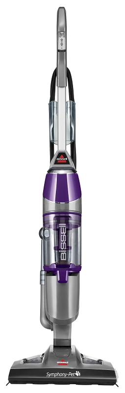 Bissell 1543 Vacuum and Steam Mop 1100 W Steam 400 W Vacuum 12.8 oz Tank Grapevine Purple Silver VORG2047231 1543