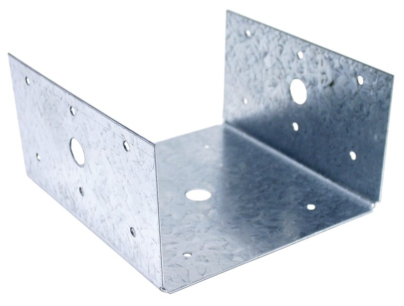 Simpson Strong-Tie BC Series BC60 Post Base, 6 x 6 in Post, 18 ga Gauge, Steel, Zinc Galvanized, Pack of 10
