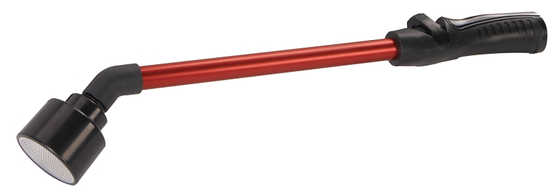 Dramm 60-24861 Rain Wand, 3/4 in Inlet, GHT Inlet, 1-Spray Pattern, Full-Flow Shower, Aluminum/Brass/TPE/Zinc, Red