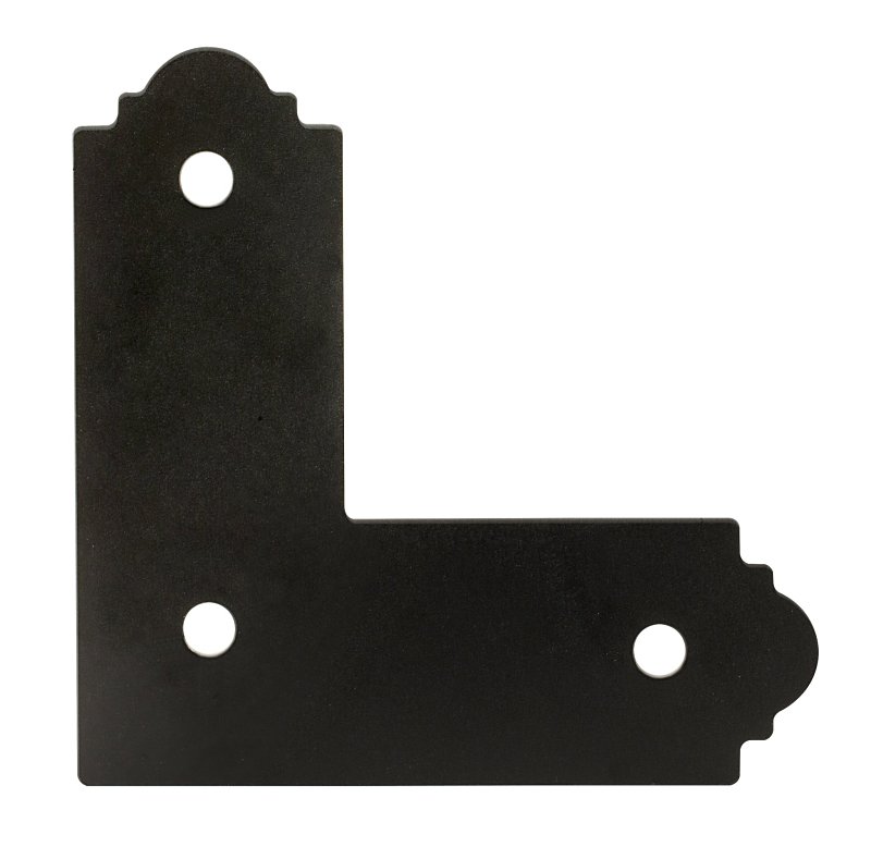 Simpson Strong-Tie APL Series APL4 L-Strap Tie, 8-1/4 in L, 3 in W, Steel, Powder-Coated, Fastening Method: Screw, Pack of 8