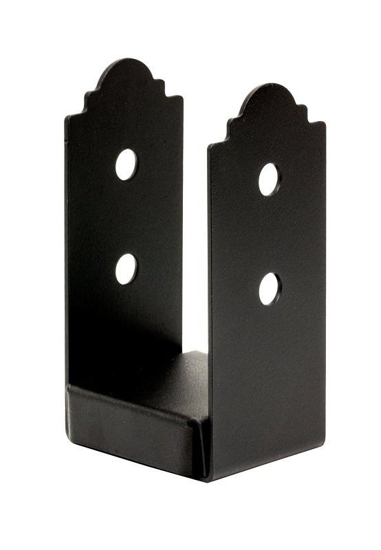 Simpson Strong-Tie APB Series APB44 Adjustable Post Base, 4 x 4 in Post, 16 ga Gauge, Steel, Black, Powder-Coated/ZMAX