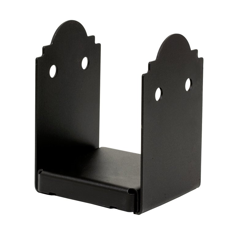 Simpson Strong-Tie APB Series APB66R Adjustable Post Base, 6 x 6 in Post, 12 ga Gauge, Steel, Black, Powder-Coated/ZMAX, Pack of 6