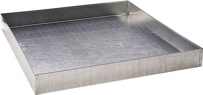Pet Lodge ADP2424 Dropping Pan, Transitional, Steel, Galvanized