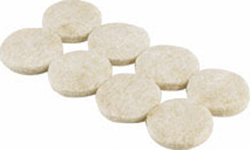 Shepherd Hardware 9927 Heavy-Duty Self-Adhesive Blanket Furniture Pad, Felt, Beige, 2 in L, 2 in W, Square