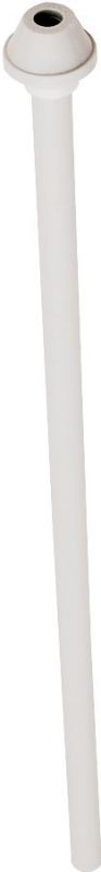 Plumb Pak PP70-6 Toilet Supply Tube, 3/8 in Inlet, Compression Inlet, 3/8 in Outlet, Compression Outlet, 20 in L