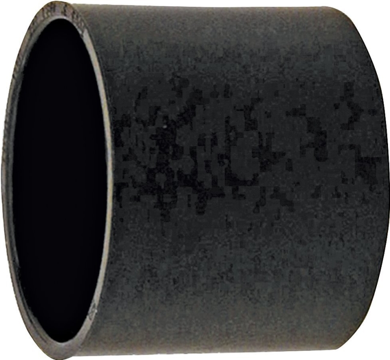 Canplas 103002BC Pipe Coupling, 2 in, Hub, ABS, Black, SCH 40 Schedule