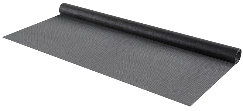 M-D 14152 Screen Mesh, 25 ft L, 3 ft W, Fiberglass, Charcoal