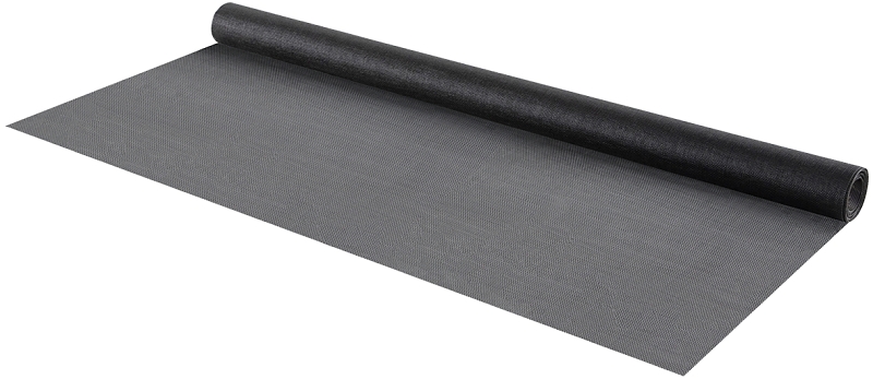 M-D 14151 Screen Mesh, 7 ft L, 3 ft W, Fiberglass, Charcoal