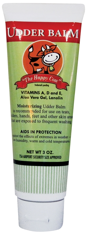 Udder Balm 3125 Udder Care, Lemon, 2.89 oz Tube, Pack of 12