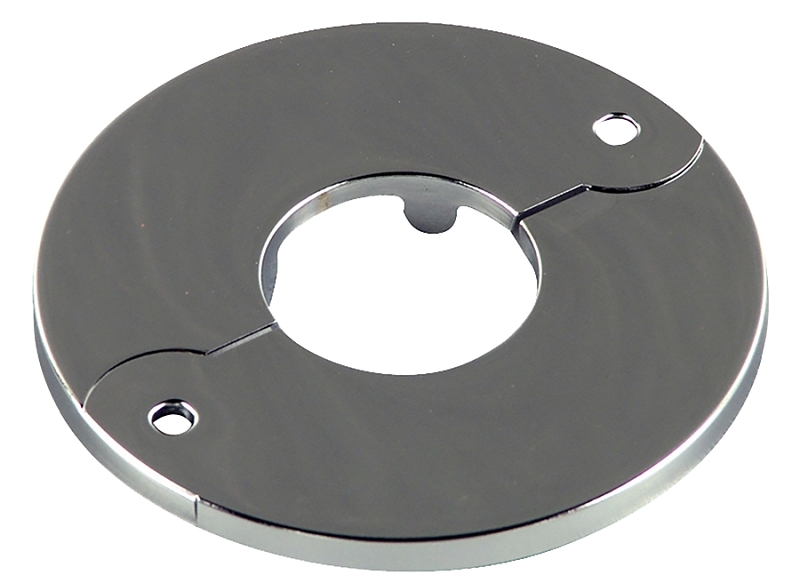 Danco 9D000 Series 88464 Floor and Ceiling Plate, Stainless Steel, Chrome-Plated, For: 3/4 in IPS Ice Maker Tubing
