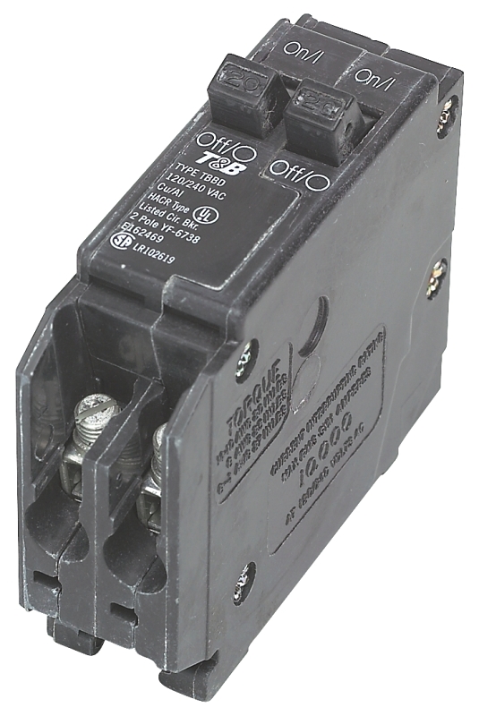 Siemens Q1515 Circuit Breaker, Duple, Mini, 15 A, 1-Pole, 120/240 V, Fixed Trip, Plug Mounting