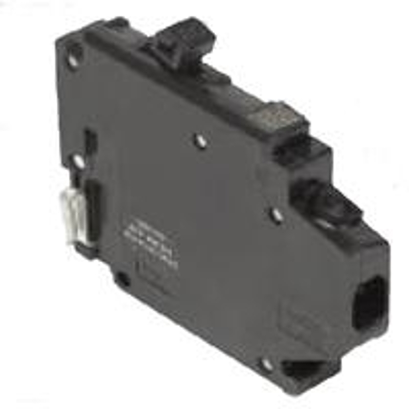 Challenger A120R Circuit Breaker, Type A, Type TBA, 20 A, 1-Pole, 120/240 V, Standard Trip, Plug Mounting, Black