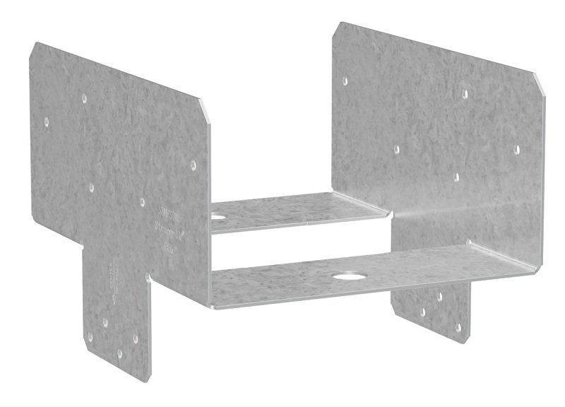 Simpson Strong-Tie PCZ Series PC6Z Post Cap, 6 x 6 in Post/Joist, Steel, ZMAX, Pack of 10